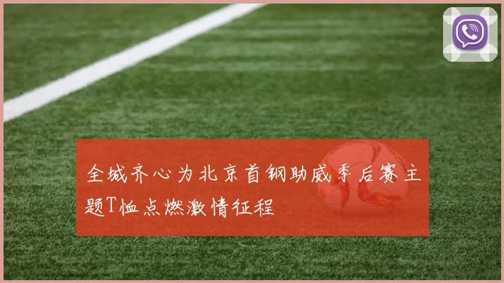 全城齐心为北京首钢助威季后赛主题T恤点燃激情征程